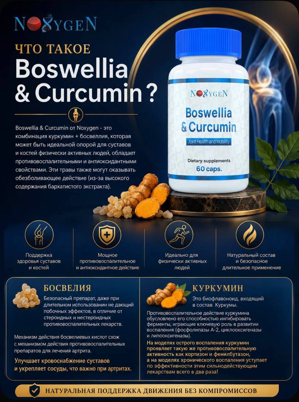 Босвеллия и Куркумин / Boswellia & Curcumin